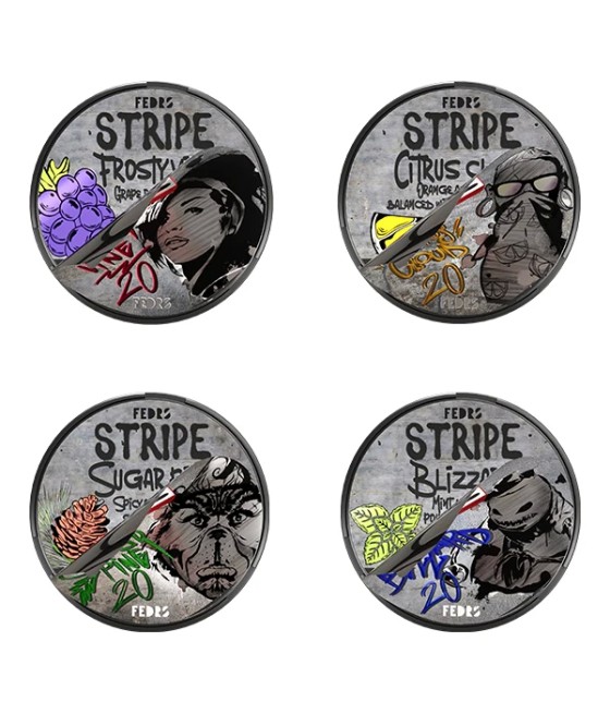 20mg Stripe Nicotine Pouches - 20 Pouches