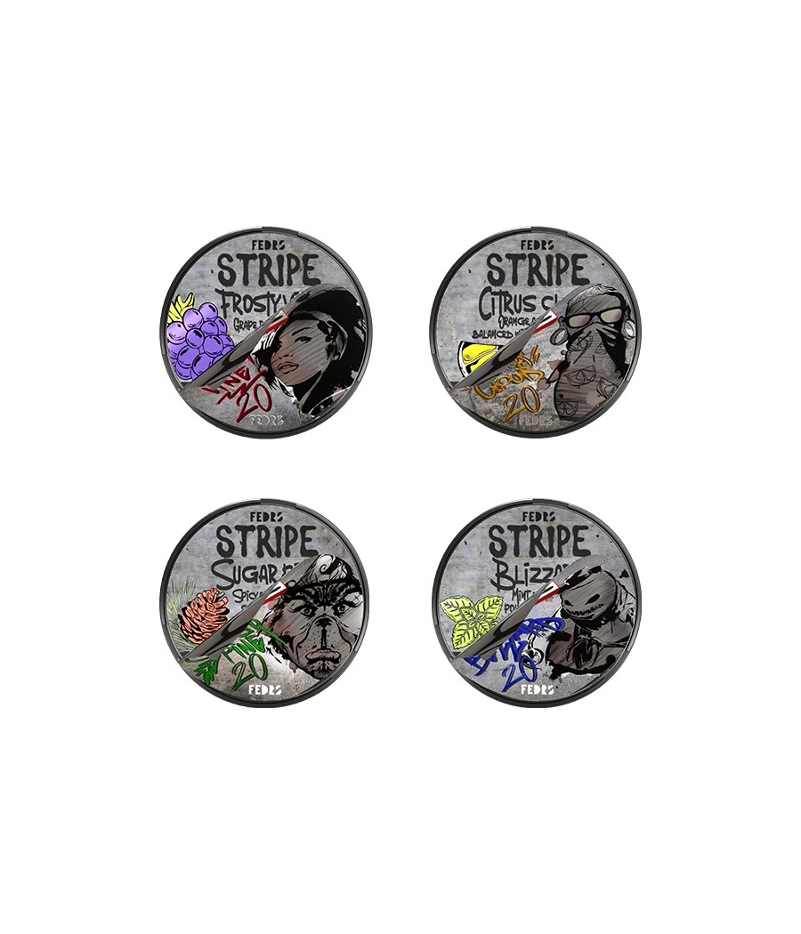 20mg Stripe Nicotine Pouches - 20 Pouches