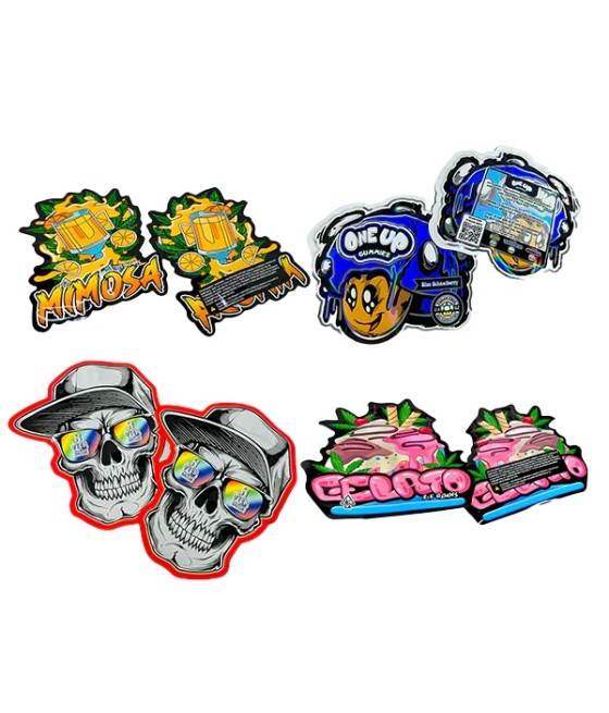 Mylar Printed Zip Bag 3.5g Large