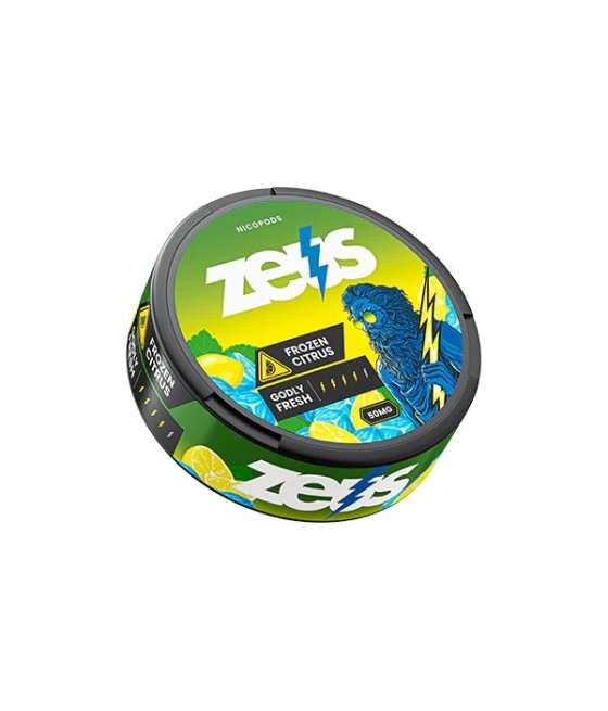 Zeus 50mg Extra Strong Nicotine Pouches - 20 Pouches