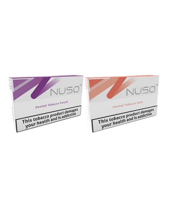 NUSO Heated Tobacco Sticks Strength 3 - 20 Sticks