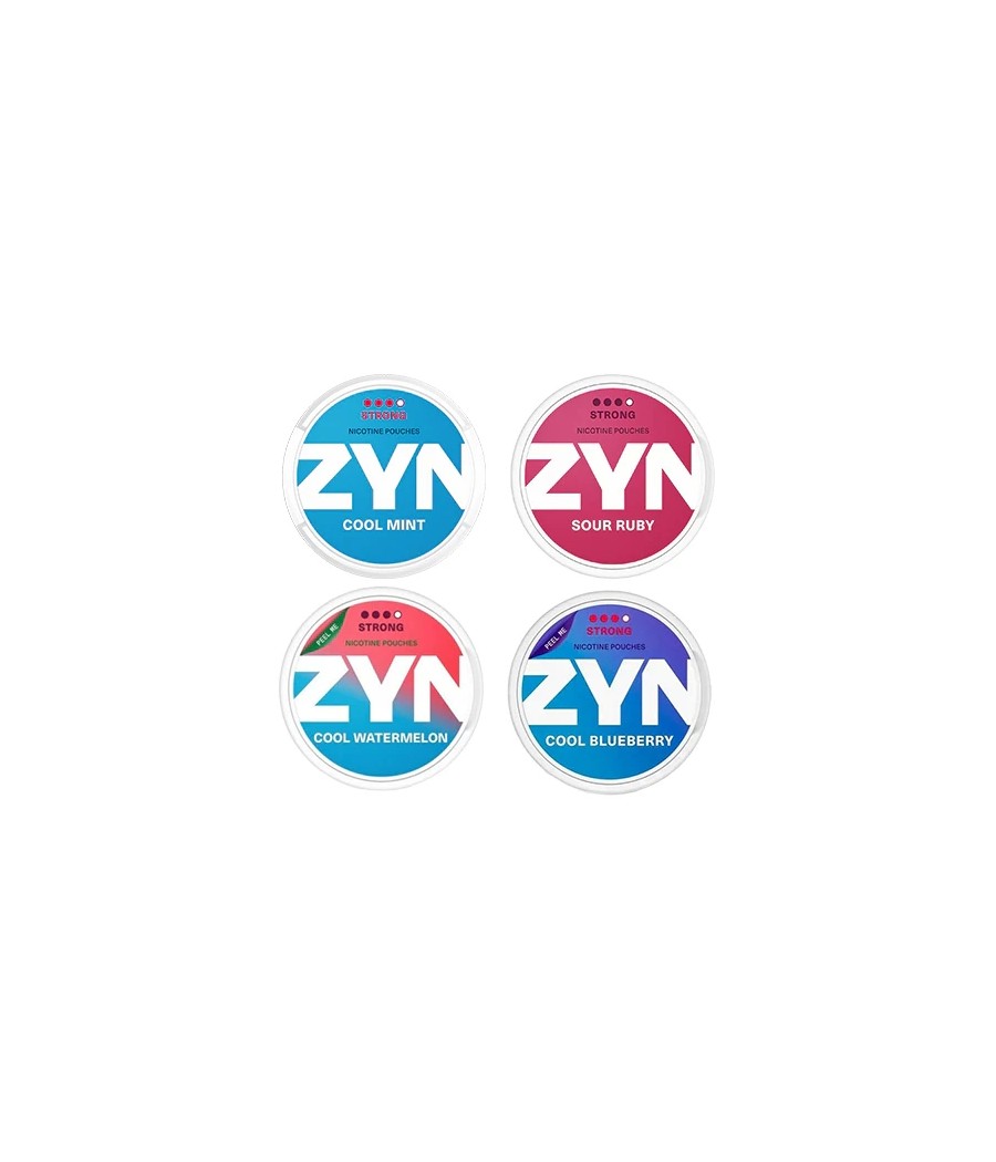 9.5mg ZYN Strong Nicotine Pouches - 21 Pouches