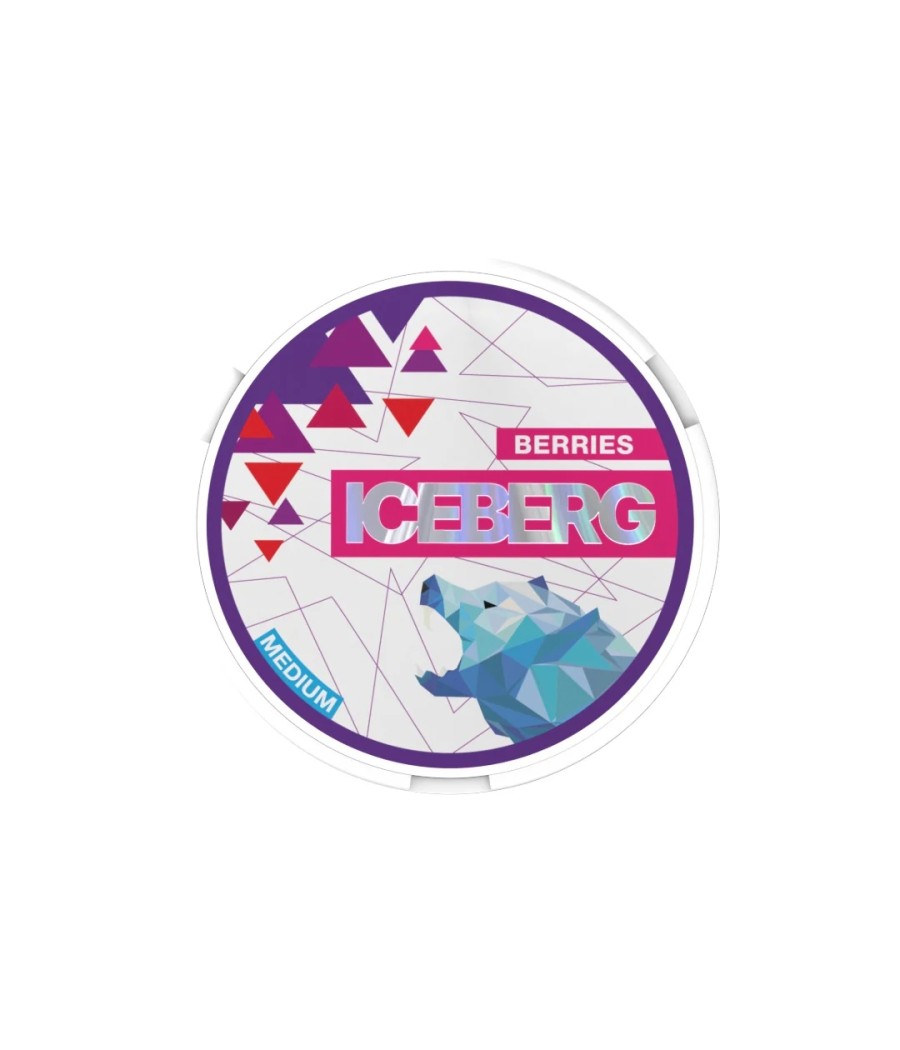 20mg Iceberg Medium Nicotine Pouches - 20 Pouches