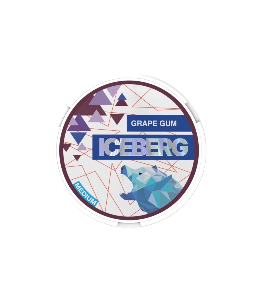 20mg Iceberg Medium Nicotine Pouches - 20 Pouches