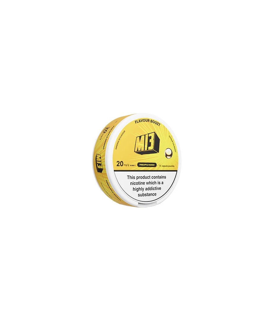 20mg MI3 Boozt Nicotine Pouches - 15 Pouches