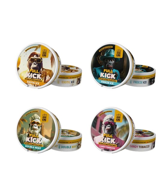20mg Aroma King Full Kick Nicotine Pouches - 25 Pouches