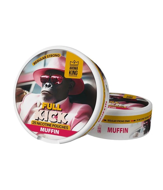 20mg Aroma King Full Kick Nicotine Pouches - 25 Pouches