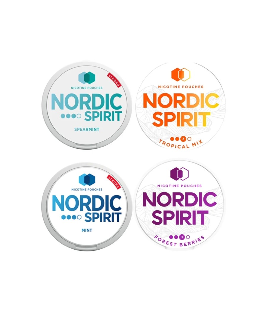 9mg Nordic Spirit Strong Nicotine Pouches - 20 Pouches