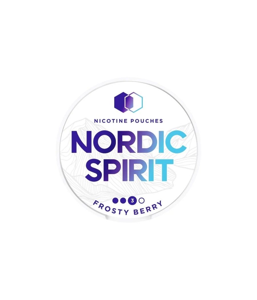 9mg Nordic Spirit Strong Nicotine Pouches - 20 Pouches