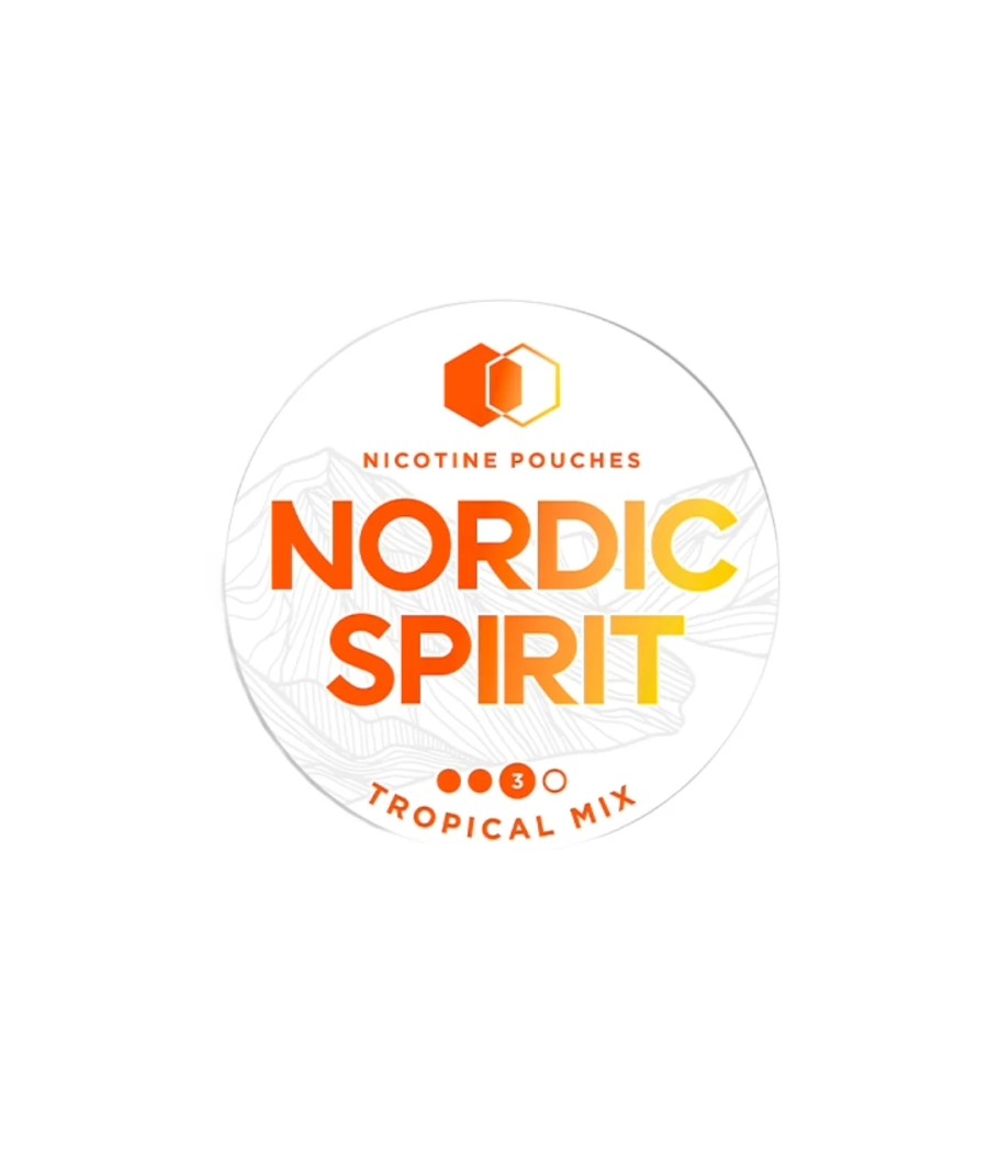 9mg Nordic Spirit Strong Nicotine Pouches - 20 Pouches