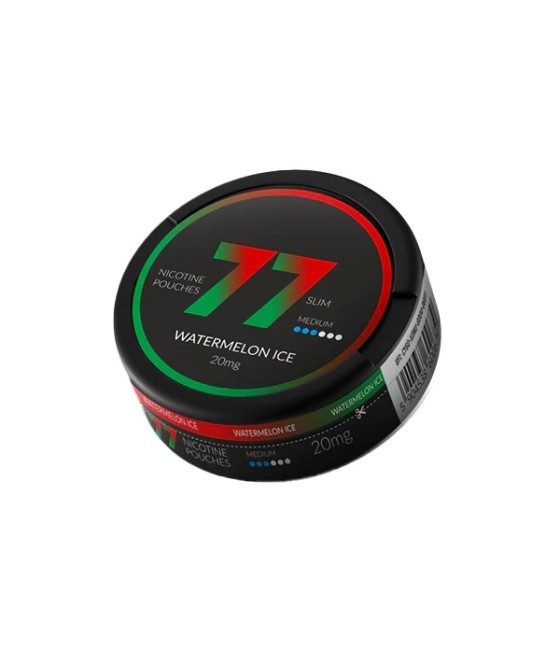 20mg 77 Slim Medium Nicotine Pouches - 20 Pouches
