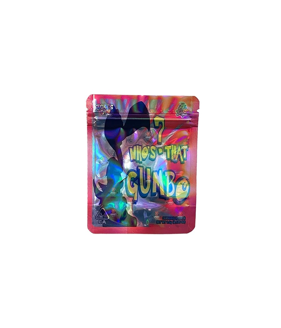 Mylar Gumbo Printed Zip Bag 3.5g Large