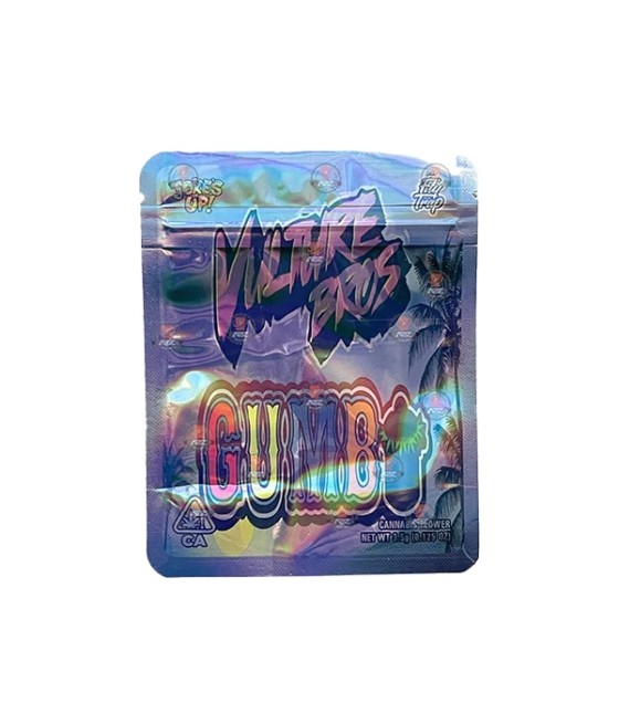 Mylar Gumbo Printed Zip Bag 3.5g Large