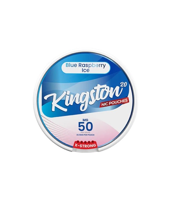 50mg Kingston Nicotine Pouches - 20 Pouches