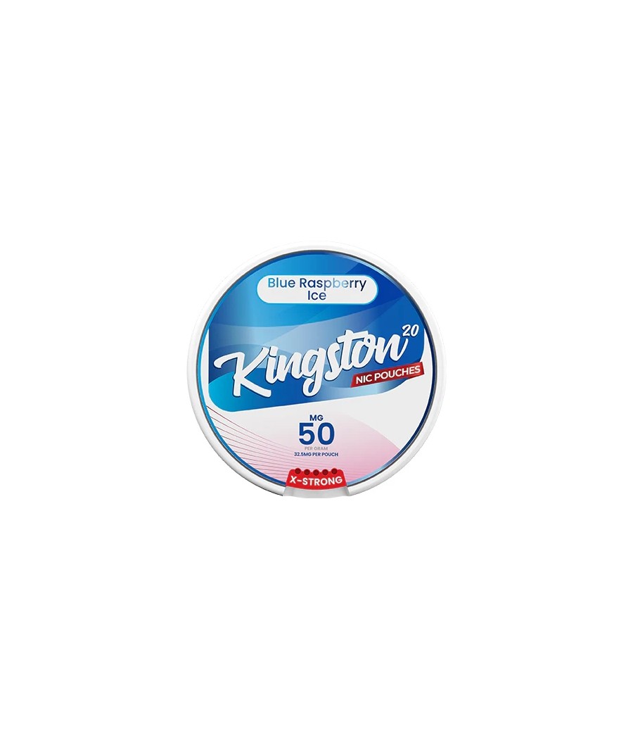 50mg Kingston Nicotine Pouches - 20 Pouches