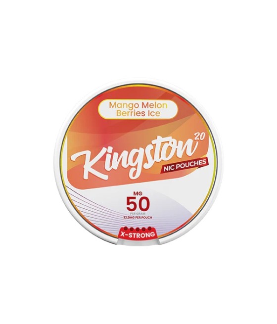 50mg Kingston Nicotine Pouches - 20 Pouches