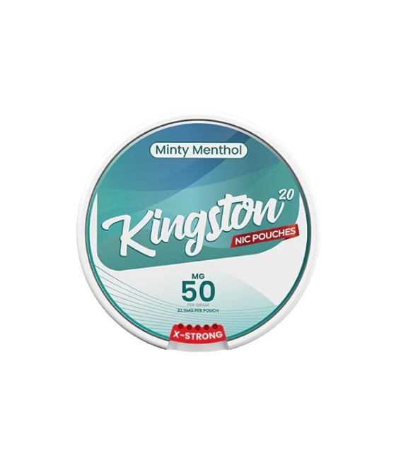 50mg Kingston Nicotine Pouches - 20 Pouches
