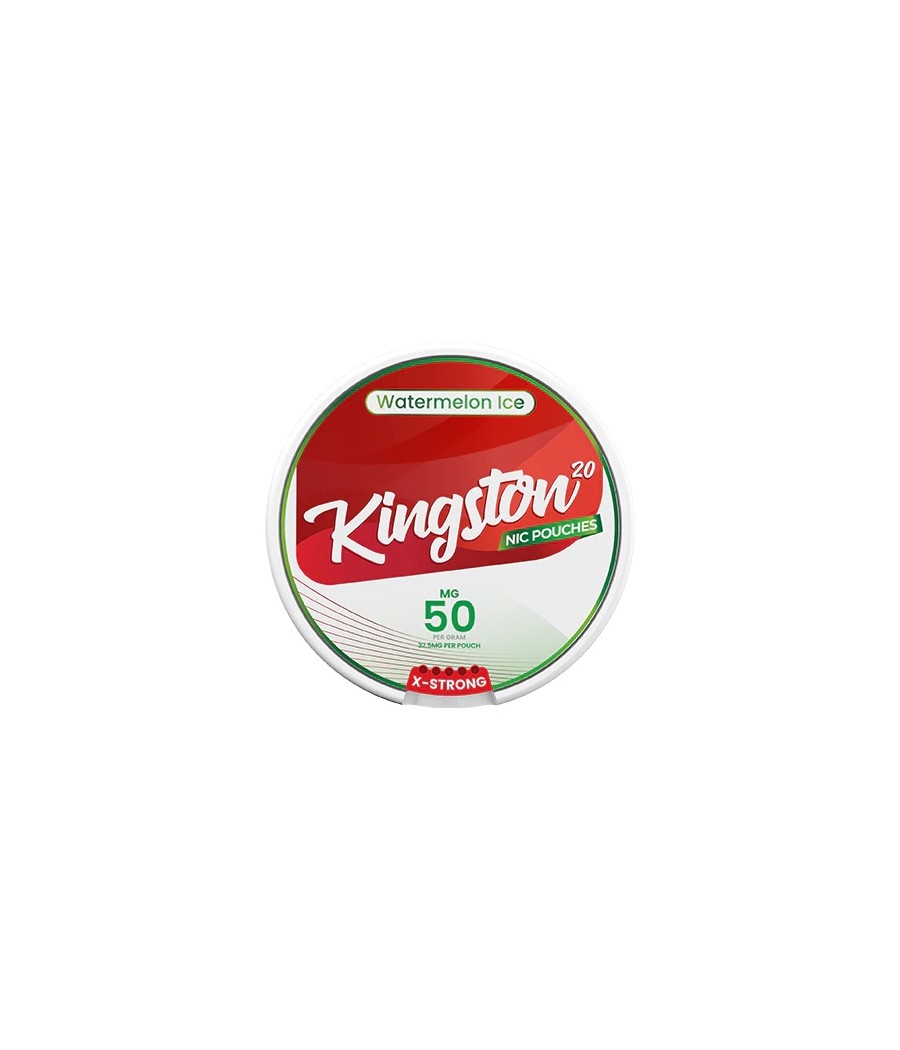 50mg Kingston Nicotine Pouches - 20 Pouches