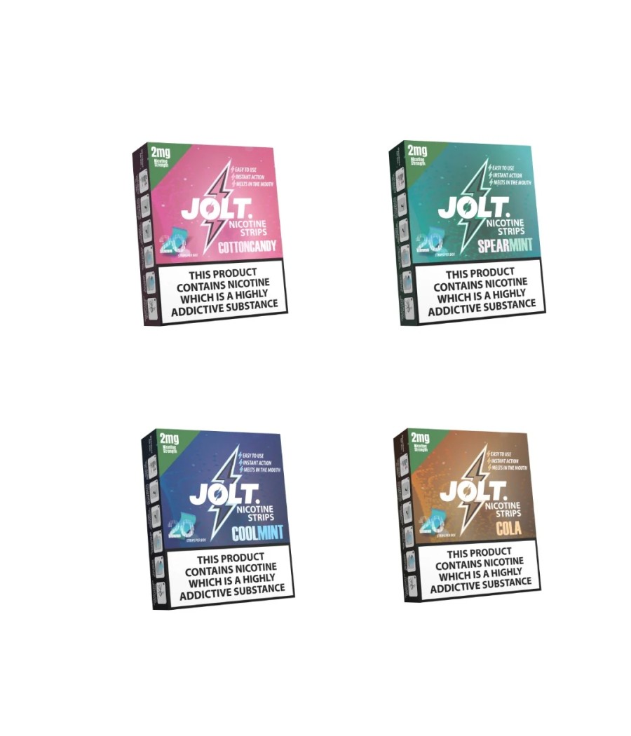 2mg JOLT Nicotine Strips - 20 Strips