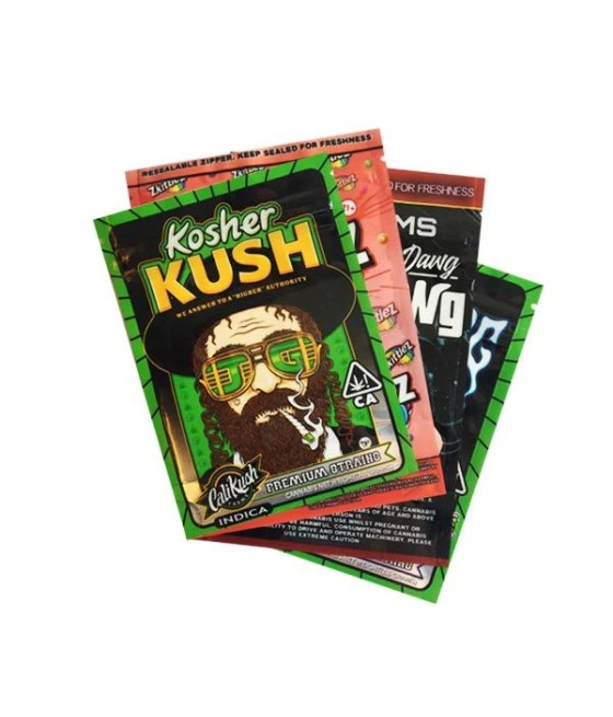 Printed Mylar Zip Bag 3.5g Standard