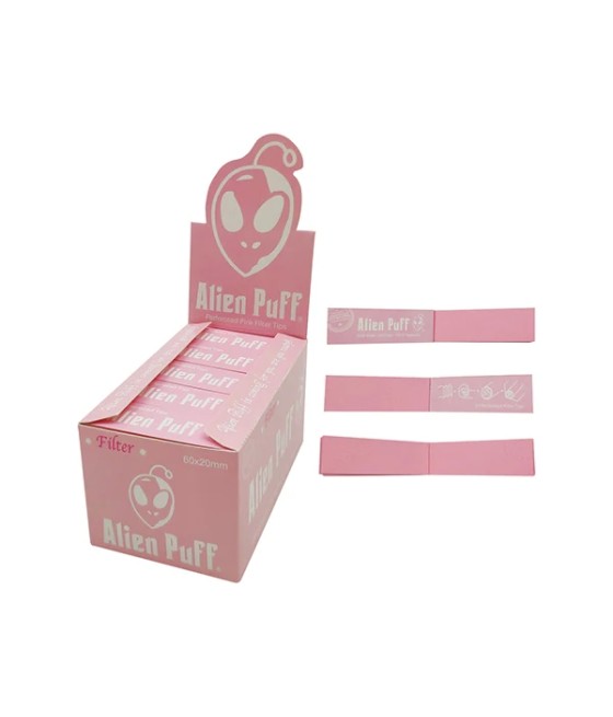 Alien Puff Pink Filter Tips 25 booklets (HP149)