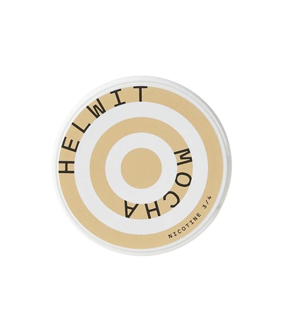 HELWIT 9mg Nicotine Pouches Mocha - 20 Pouches
