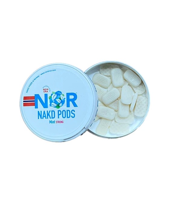 14mg NOR Strong NAKD Pods Mint - 20 Pods