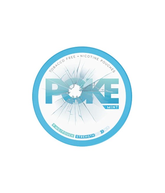 9mg Poke Mint Nicotine Pouches - 20 Pouches