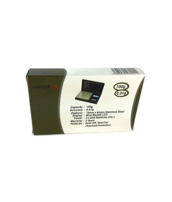 Vapouron Digital 0.01g - 100g Flip Top Scale (P-258 VP)