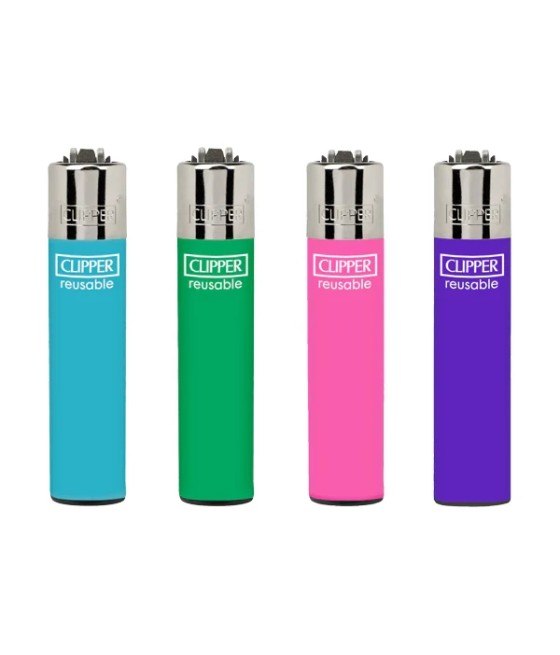 40 Clipper CP22RH Classic Micro Flint Solid Branded Lighters - CP1C002UKH
