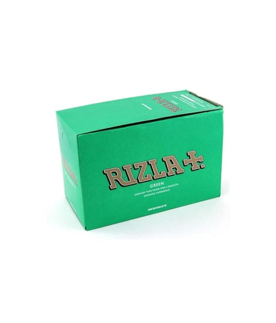 100 Green Regular Rizla Rolling Papers