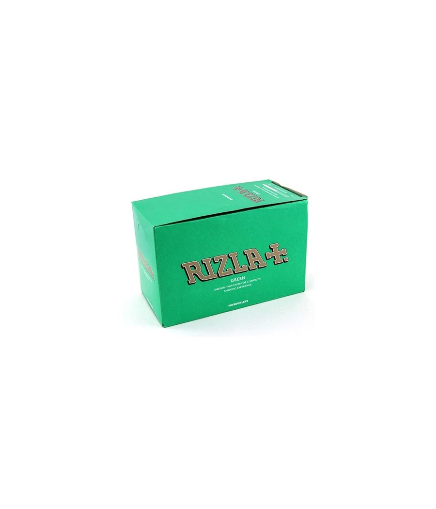 100 Green Regular Rizla Rolling Papers