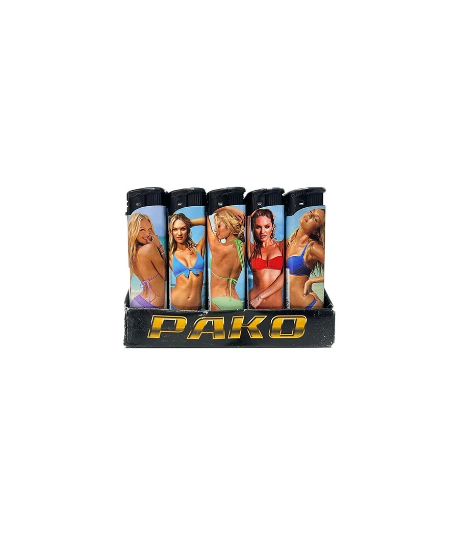 50 x Pako Bikini Printed Lighters - PE156