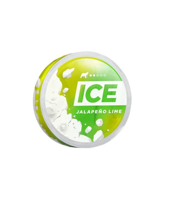 12mg Ice Jalapeno Lime Nicotine Pouches - 20 Pouches