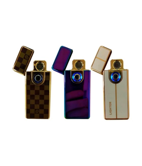Generic USB Rechargeable Electronic GS Lighter - 19497