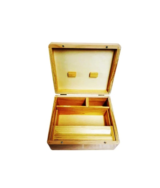 Grass Leaf Original Large Wooden Storage Box