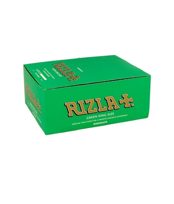 50 Green King Size Rizla Rolling Papers