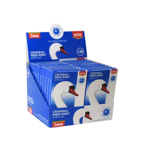 20 Swan Crushball Fresh Burst Extra Slim Filter Tips