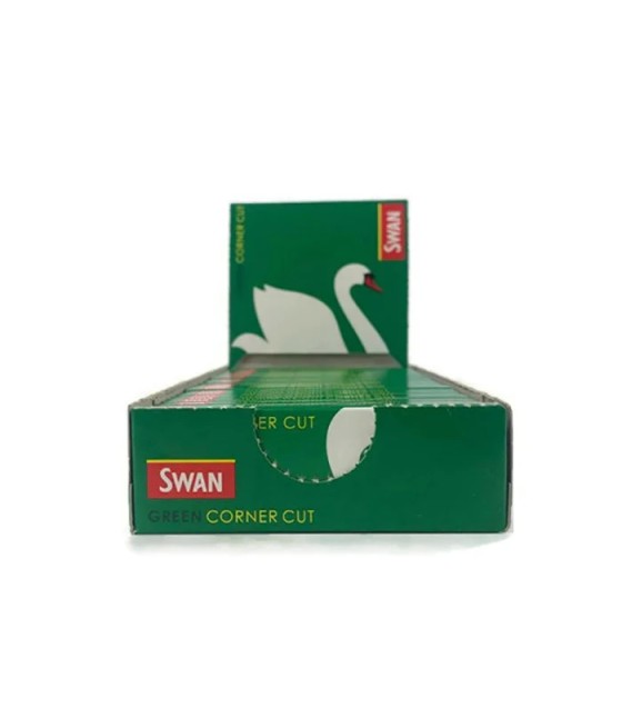 25 Swan Green Regular Size Rolling Papers