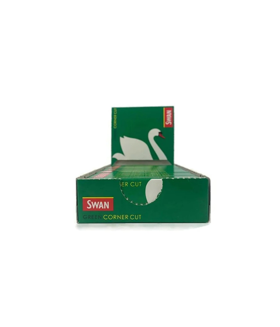 25 Swan Green Regular Size Rolling Papers