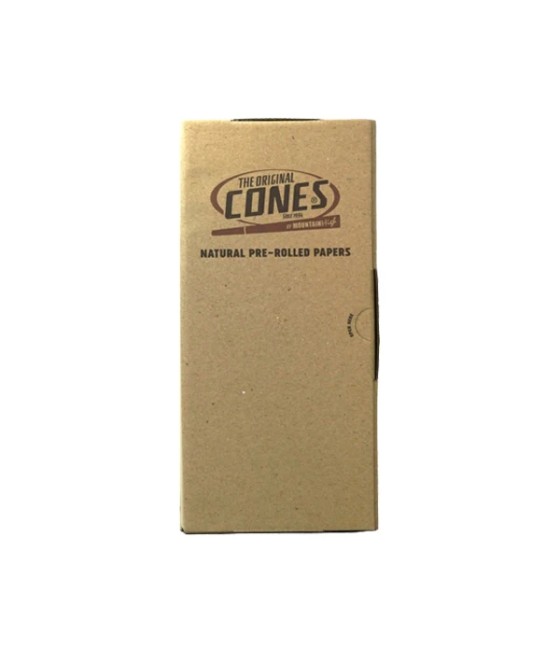 1000 x Mountain High King Size Pre-Rolled BULK Cones Natural