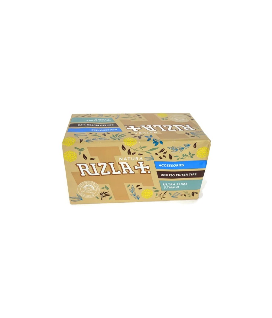 20 Pack 5.7mm Natura Rizla Ultra Slim Filter Tips