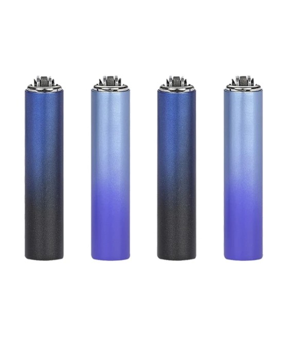 30 Clipper FCP22RH Classic Micro Blue Gradient Shiny Lighters