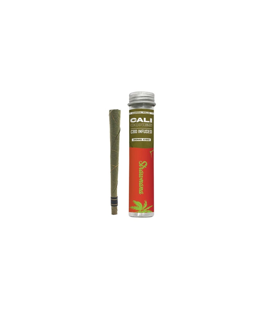CALI CONES Cordia 30mg Full Spectrum CBD Infused Palm Cone - Strawnana