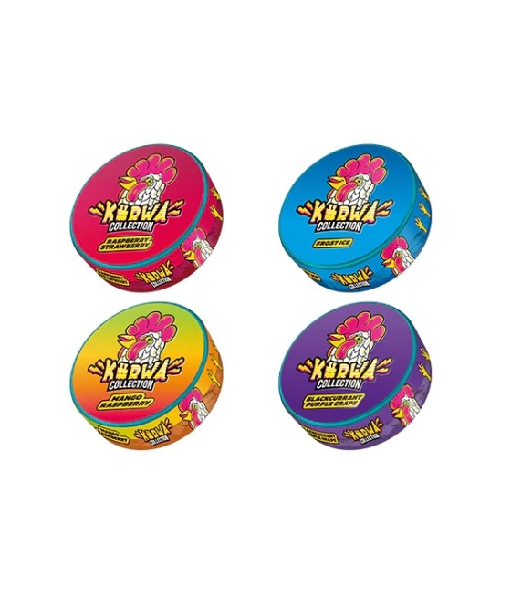 16mg Kurwa Collection Nicotine Pouches - 20 Pouches