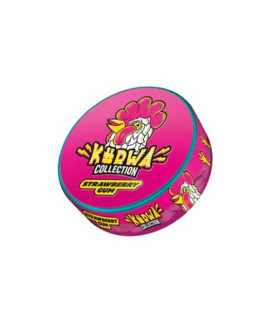 16mg Kurwa Collection Nicotine Pouches - 20 Pouches