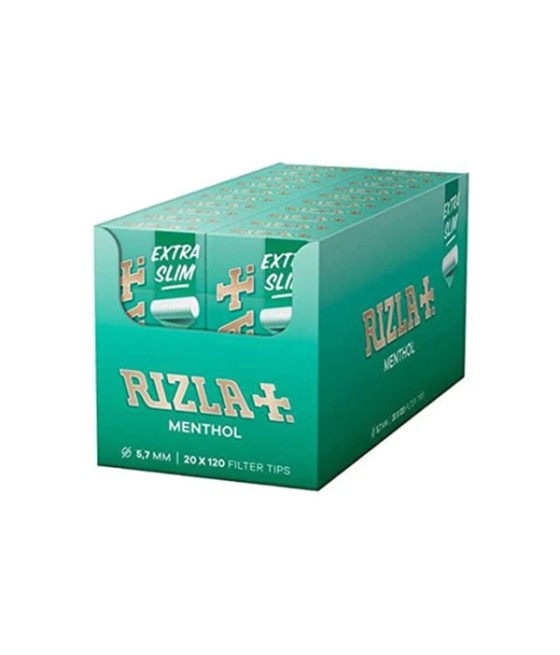 20 Rizla Menthol Extra Slim Tips