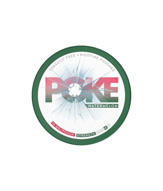 16mg Poke Watermelon Nicotine Pouches - 20 Pouches