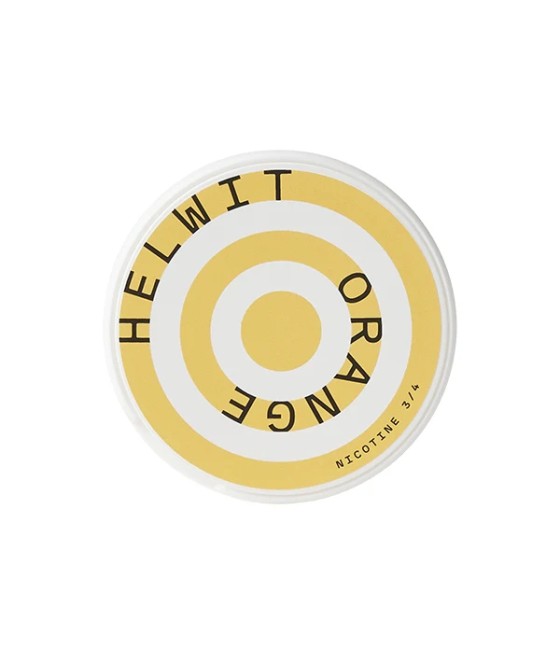 HELWIT 9mg Nicotine Pouches Orange - 20 Pouches (Buy 2 Get 1 Free)