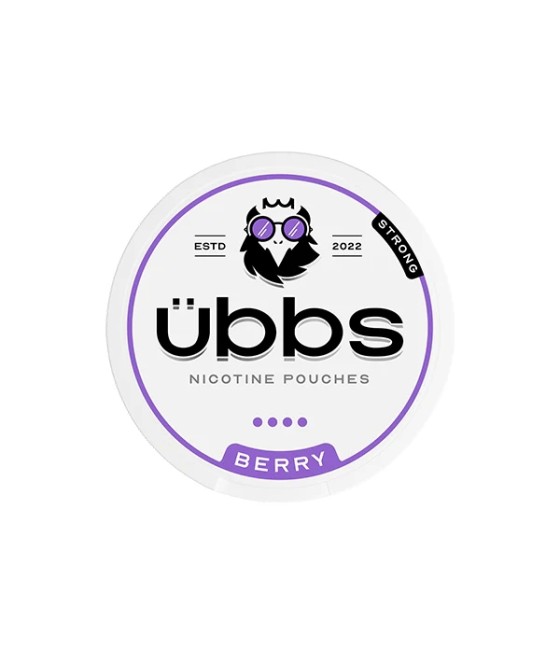 11mg Übbs Berry Strong Nicotine Pouches - 20 Pouches